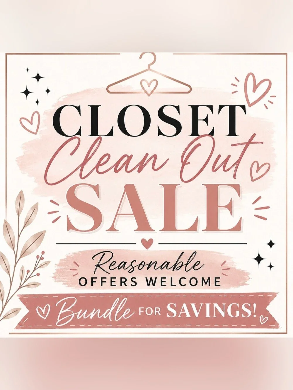 💗PLEASE READ💗Closet Clean Out 💯💥 - Picture 1 of 1